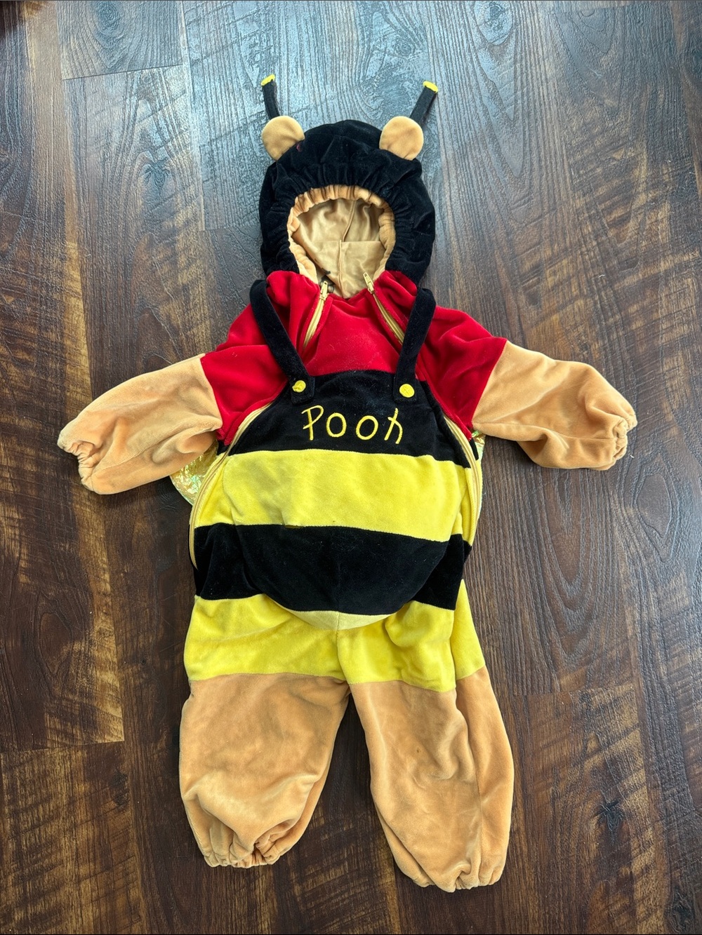 Disney Whinnie the Pooh Honey Bee Plush Kids toddler Costume -
